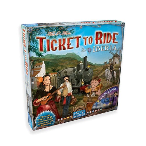 TICKET-TO-RIDE-MAP-COLLECTION-8-IBERICA-SOUTH-KOREA-Table Top Gaming