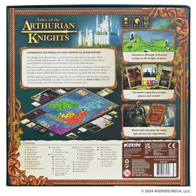 Tales of the Arthurian Knights - Board Game 3 - Tabletop Gaming