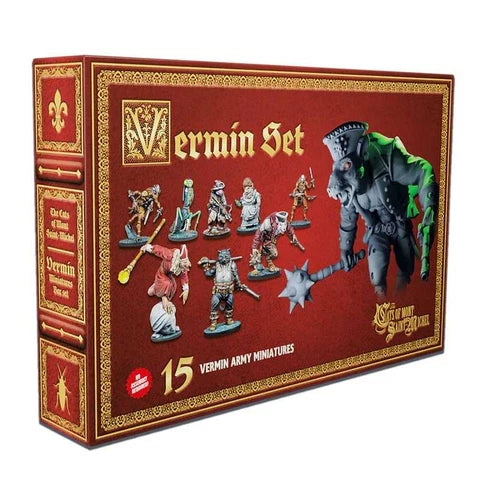 The Cats of Mont Saint Michel Vermin Miniatures Set-Tabletop Gaming