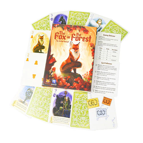 The Fox in the Forest Card Game Contents - Tabletop Gaming