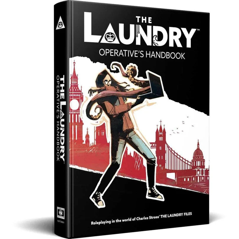 The Laundry Role Playing Game Second Edition: Operative's Handbook-Tabletop Gaming