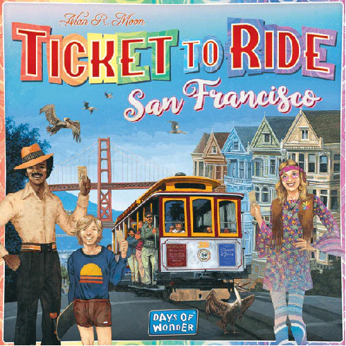 Ticket-To-Ride-San-Francisco- Table Top Gaming