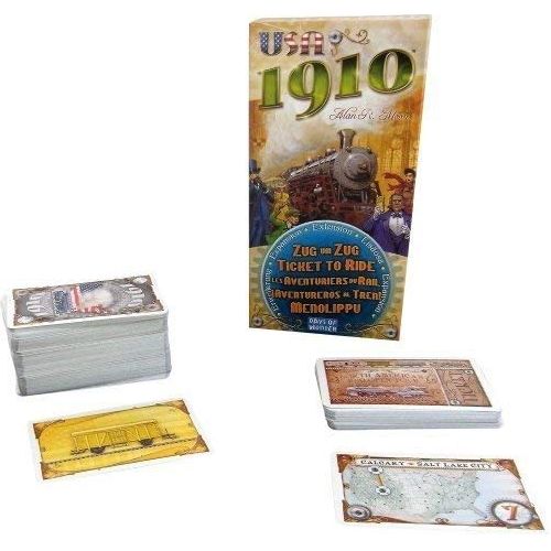 Ticket To Ride USA 1910 Expansion- Table Top Gaming