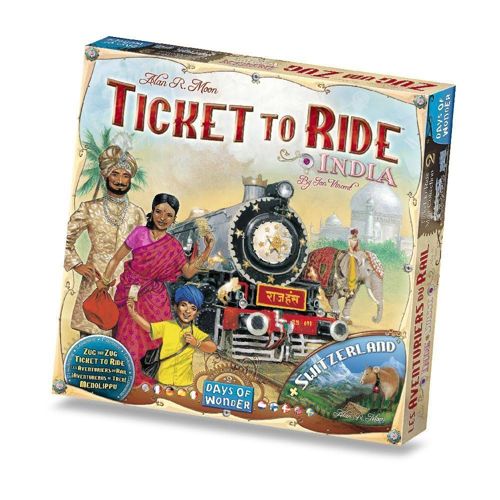 Ticket-to-Ride-India-Map-Collection- Table Top Gaming