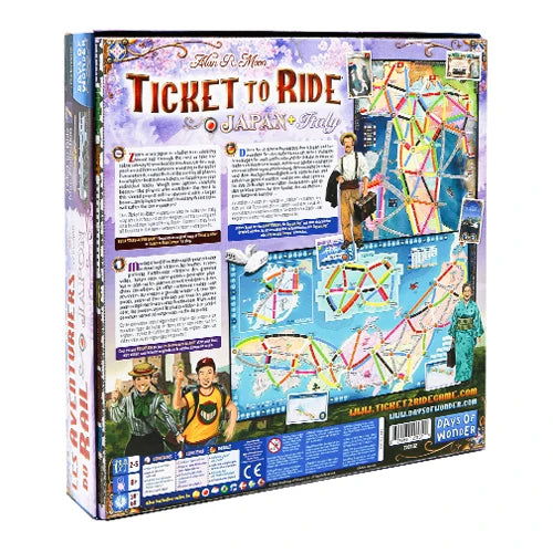 Ticket-to-Ride-Japan-Italy-Map-Collection-Volume-7-Tabletop Gaming