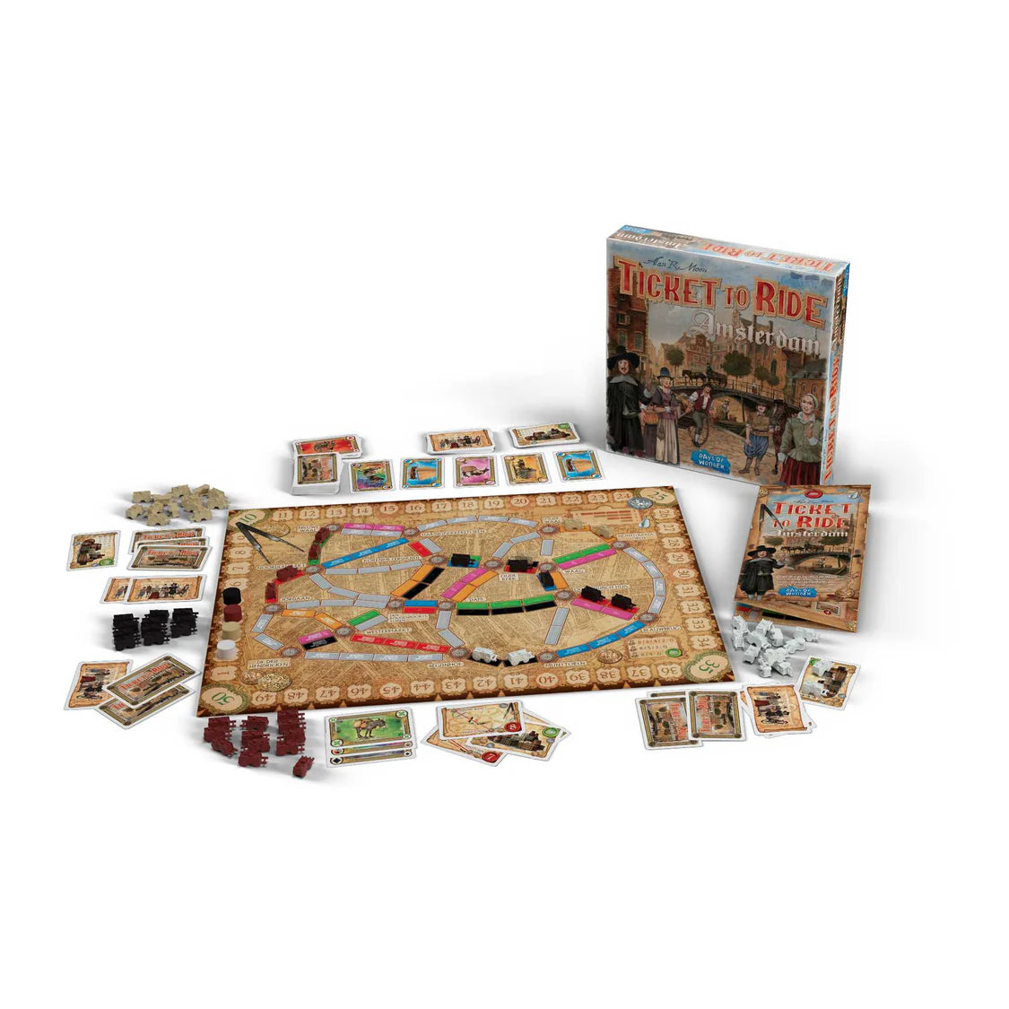 Ticket To Ride: Amsterdam- Table Top Gaming
