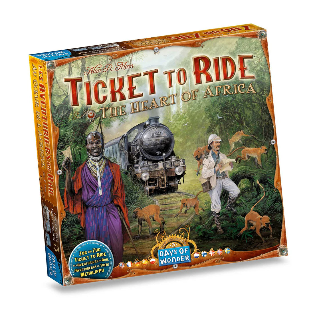 Ticket To Ride Map Collection: Volume 3 - Heart Of Africa- Table Top Gaming