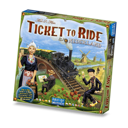 Ticket To Ride Map Collection: Volume 4 - Nederland- Table Top Gaming