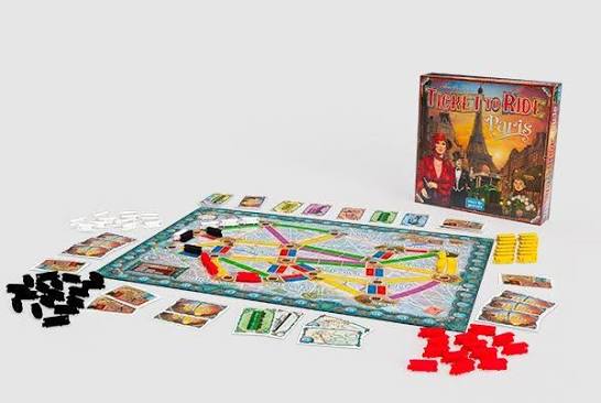 Ticket To Ride: Paris- Table Top Gaming