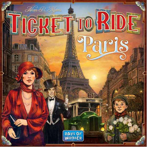 Ticket To Ride: Paris- Table Top Gaming
