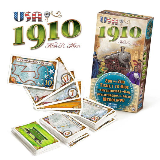 Ticket To Ride USA 1910 Expansion- Table Top Gaming