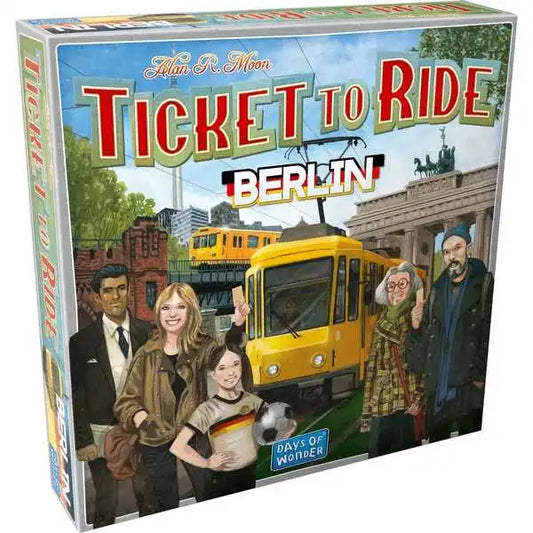 Ticket to Ride Berlin Board Game Front - Tabletop Gaming