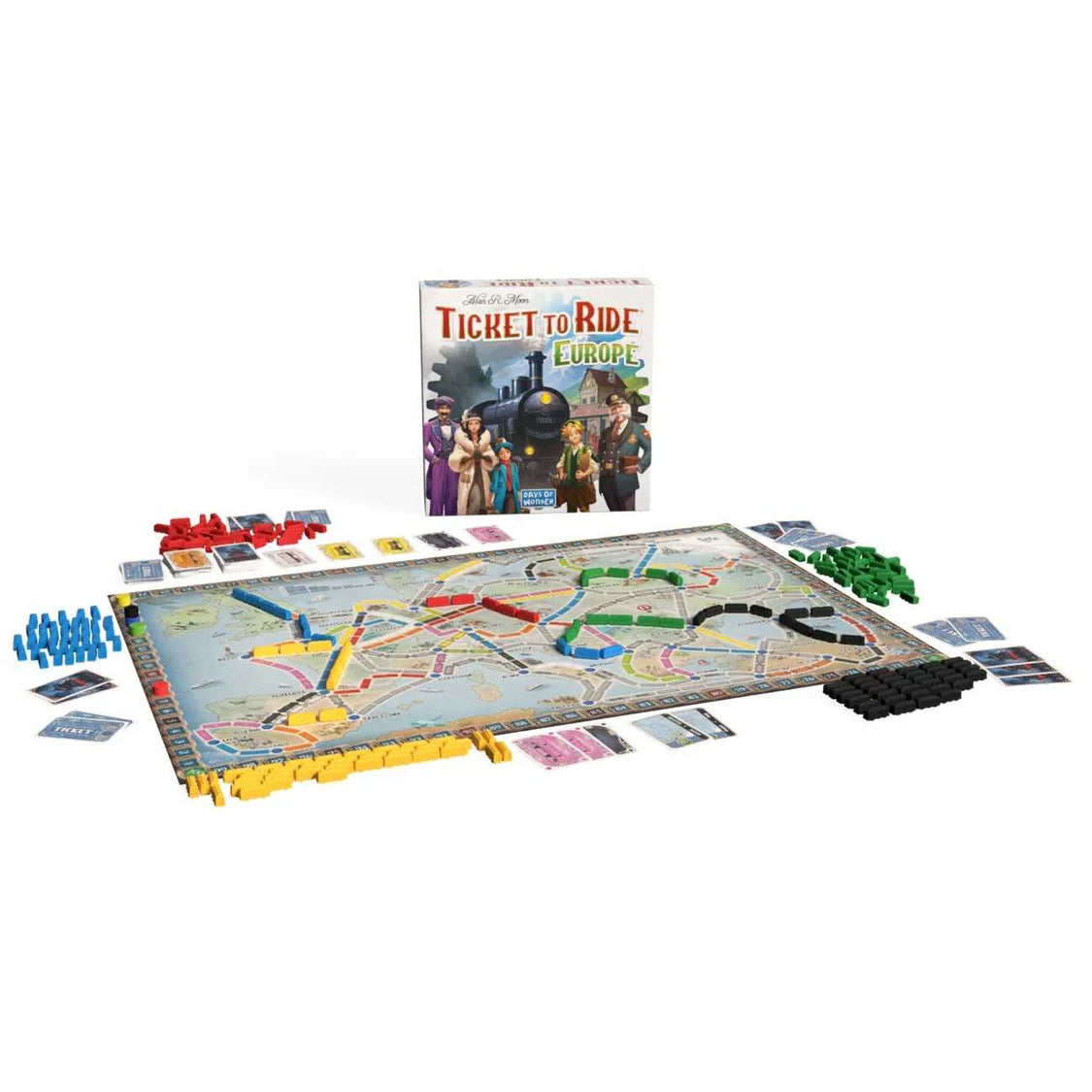 Ticket to Ride Europe-Tabletop Gaming