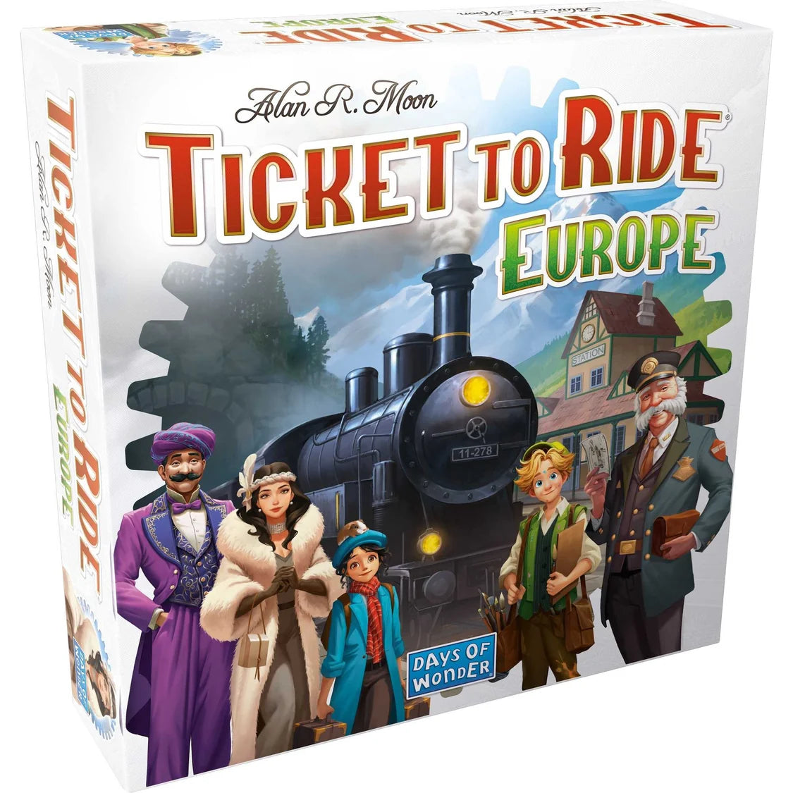 Ticket to Ride Europe-Tabletop Gaming