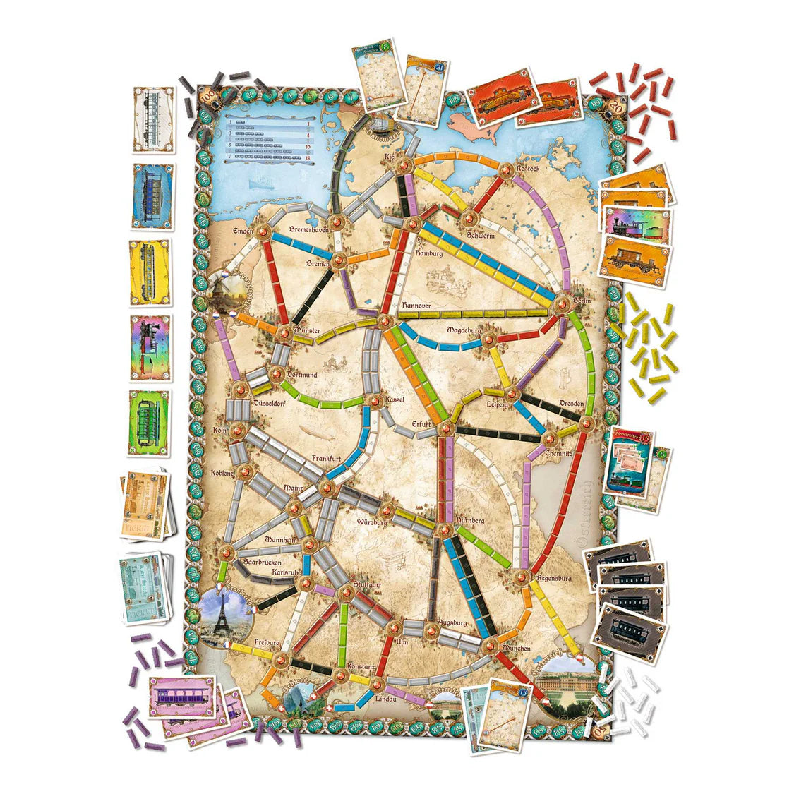 Ticket to Ride: Germany- Table Top Gaming