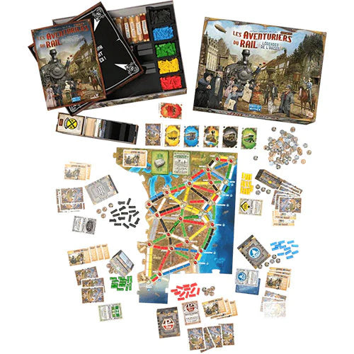 Ticket to Ride Legacy - Legends of the West- Table Top Gaming