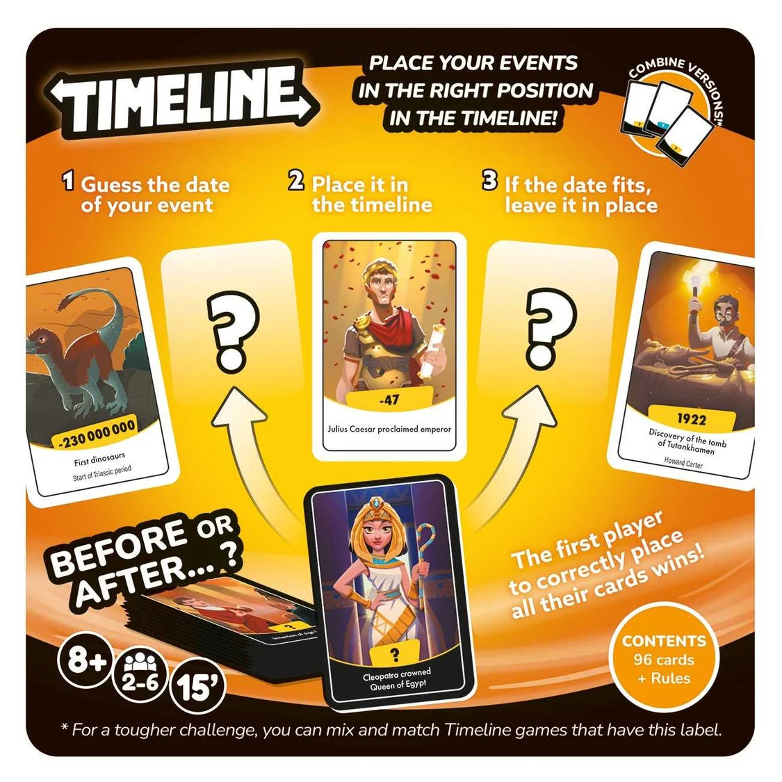 Timeline Refresh 2026 - Clutch Box Card Game 3 - Tabletop Gaming