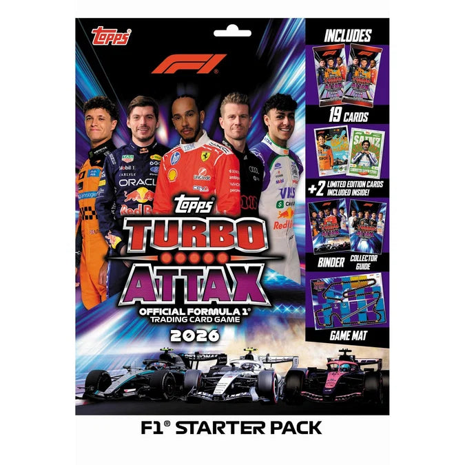 Topps Turbo Attax 2026 Starter Pack-Tabletop Gaming