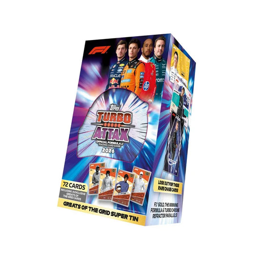 Topps Turbo Attax 2026 Super Tin-Tabletop Gaming