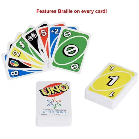 UNO Braille-Tabletop Gaming