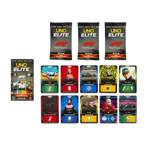 UNO Elite F1 Booster Set-Tabletop Gaming