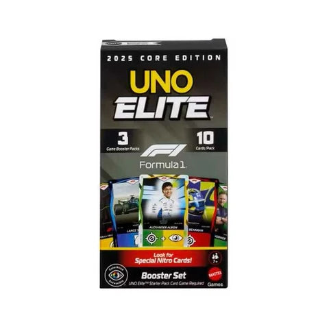 UNO Elite F1 Booster Set-Tabletop Gaming