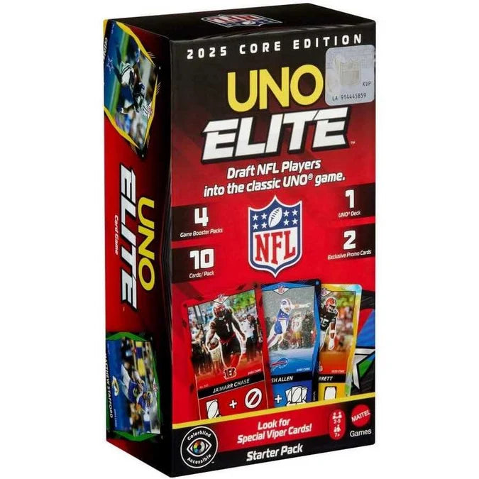 UNO Elite NFL '25 Starter Pack-Tabletop Gaming