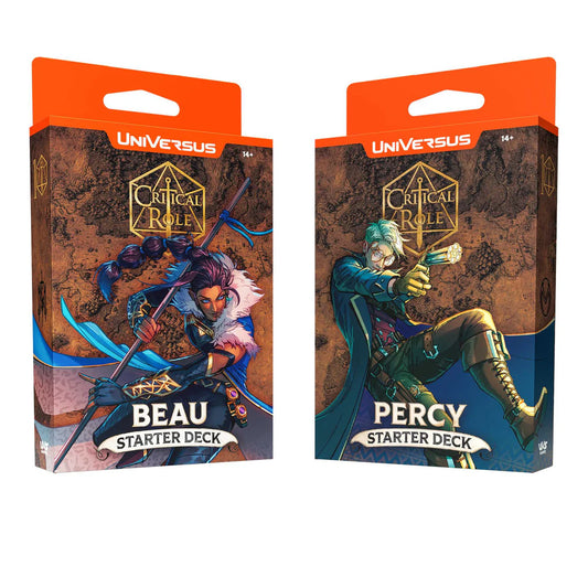 UniVersus Critical Role: Heroes of Exandria Starter Deck Display - Tabletop Gaming