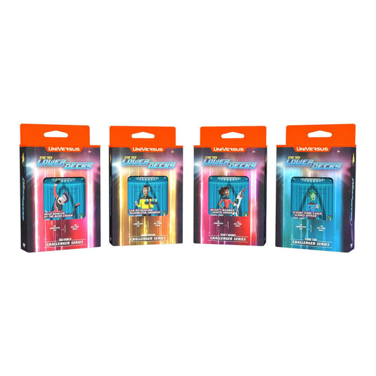 UniVersus Star Trek: Lower Decks Challenger Series Assorted Display - Tabletop Gaming