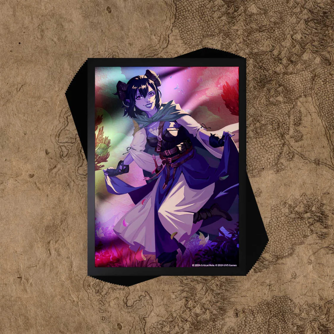 Universus: Critical Role Mighty Nein: Jester Lavorre Sleeves - Tabletop Gaming