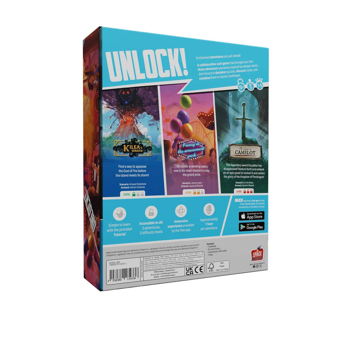 Unlock! 14 Enchanted Adventures- TableTop Gaming