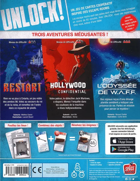 Unlock! Extraordinary Adventures- TableTop Gaming