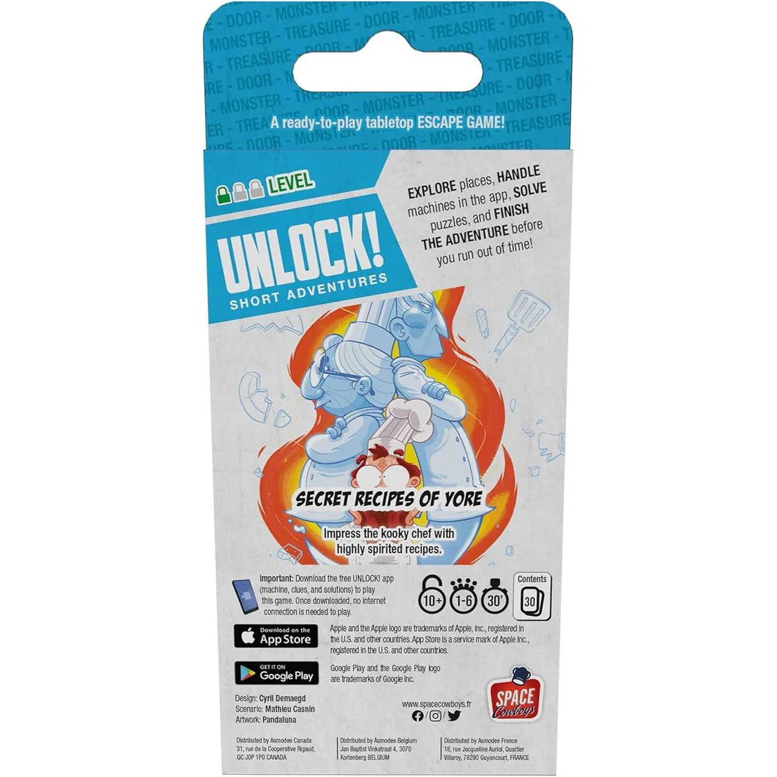 Unlock! Short 1 - Secret Recipes of Yore-TableTop Gaming