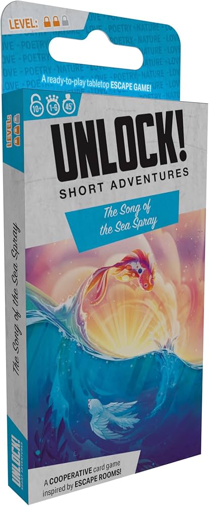 Unlock! Short Adventures 11 - The Song of the Sea Spray-TableTop Gaming