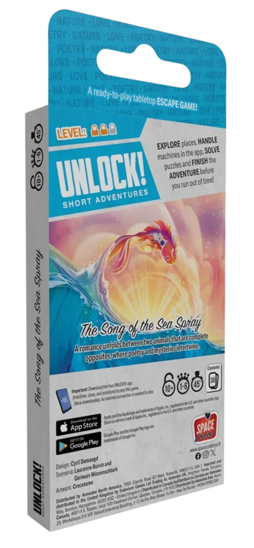 Unlock! Short Adventures 11 - The Song of the Sea Spray-TableTop Gaming