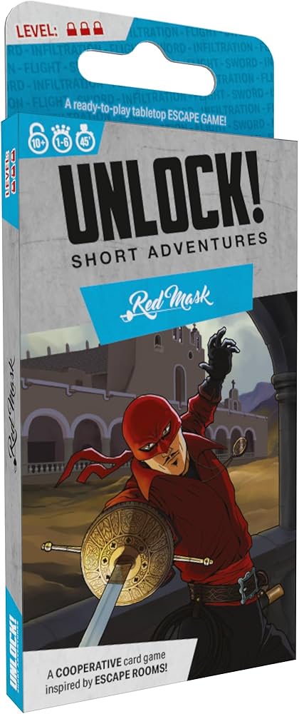 Unlock! Short Adventures 7: Red Mask-TableTop Gaming