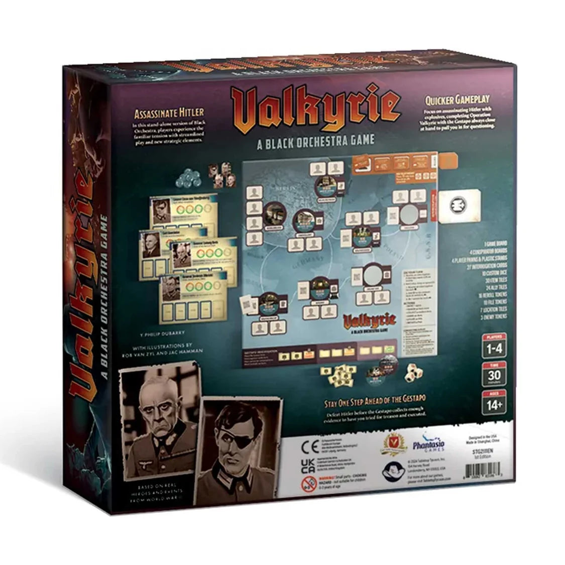 Valkyrie: A Black Orchestra Game 3 - Tabletop Gaming