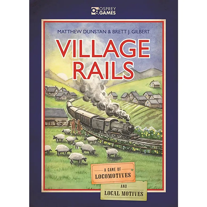 Village Rails Board Game - Tabletop Gaming