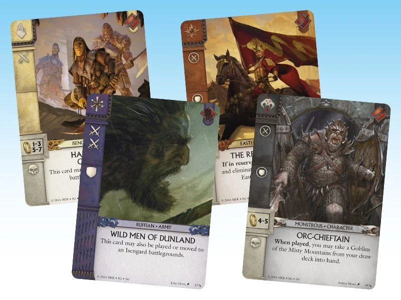 War of The Ring- The Card game- Table Top Gaming