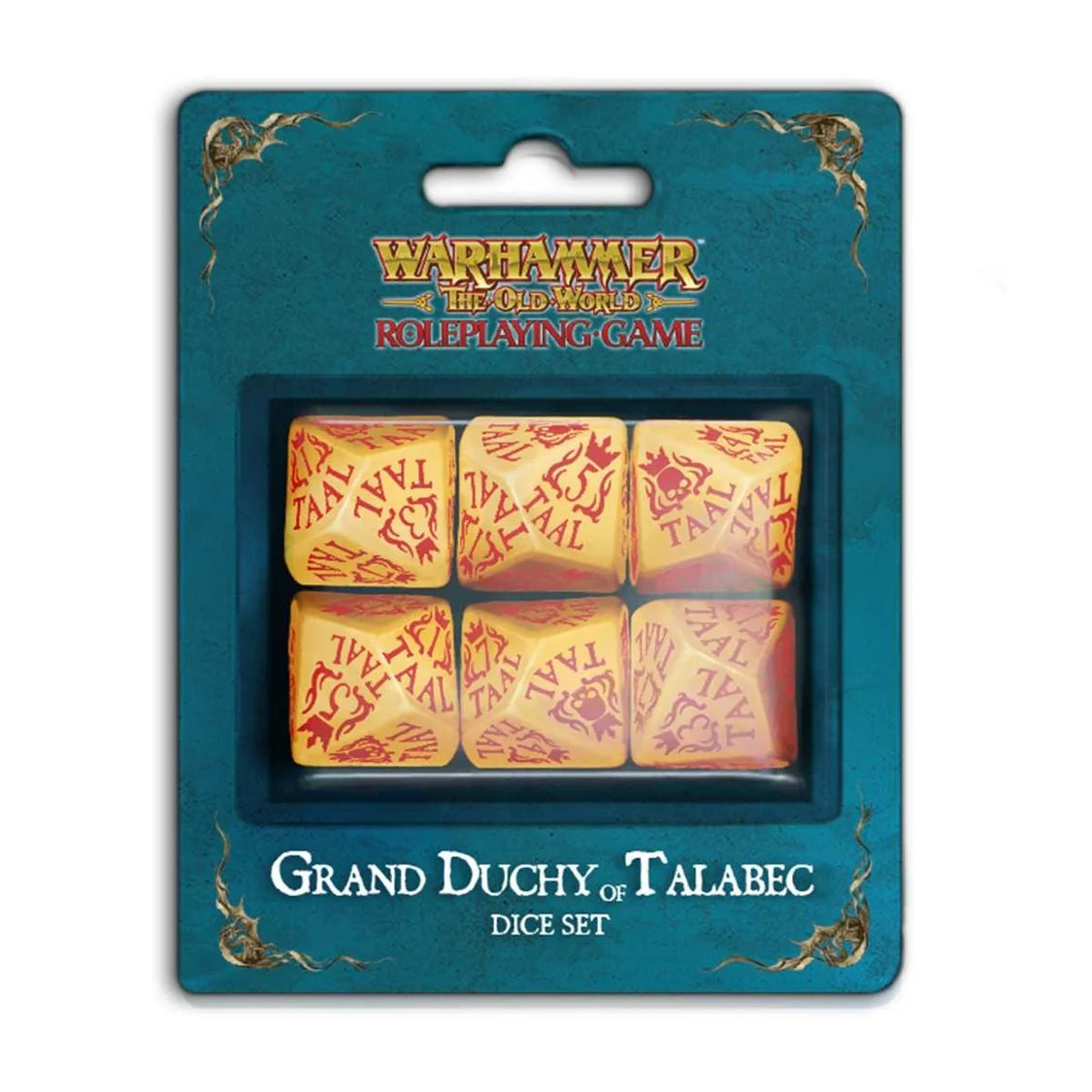 Warhammer: The Old World Roleplaying Game - Grand Duchy of Talabec Dice Set-Tabletop Gaming