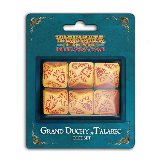 Warhammer: The Old World Roleplaying Game - Grand Duchy of Talabec Dice Set-Tabletop Gaming