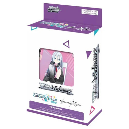 Weiss Schwarz: Trial Deck + Hatsune Miku: Colorful Stage! - Nightcord at 25:00-Tabletop Gaming