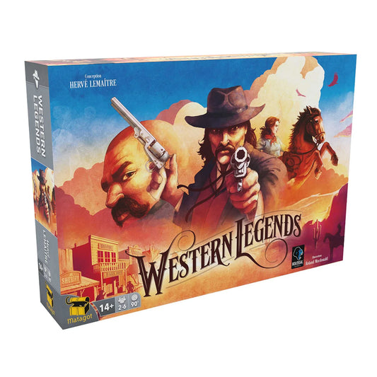 Western Legends Board Game - Tabletop Gaming