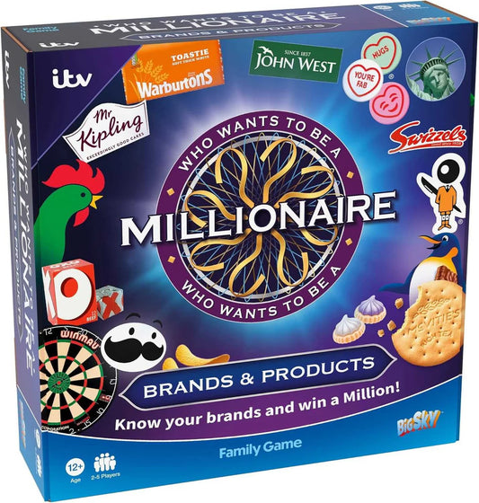 Who Wants to be a Millionaire: Brands & Products-Tabletop Gaming