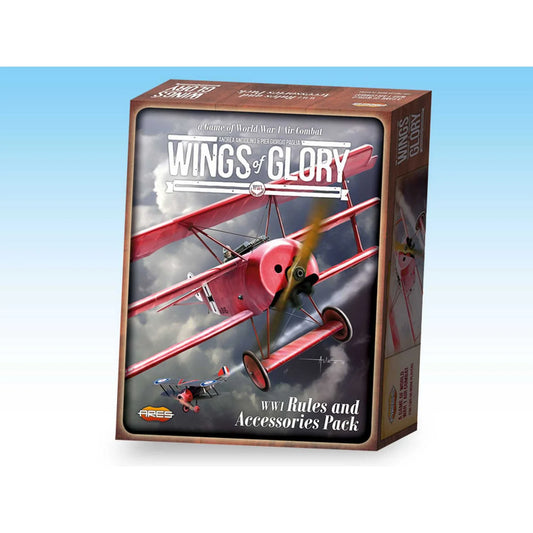 Wings of Glory WWI WWI Rules & Accessories Pack: TableTop Gaming