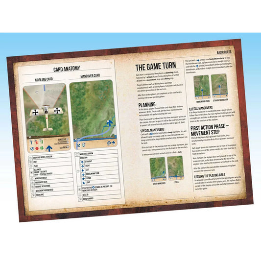 Wings of Glory WWI WWI Rules & Accessories Pack: TableTop Gaming