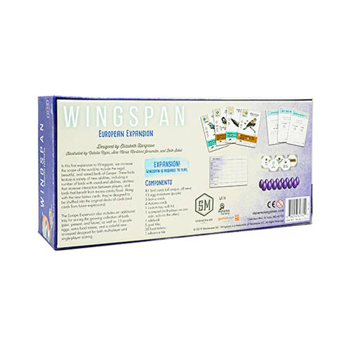 Wingspan European Expansion-Tabletop Gaming