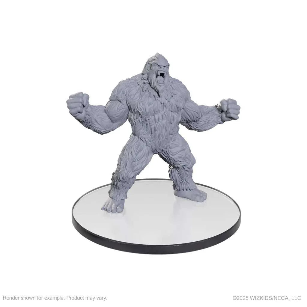WizKids Deep Cuts Unpainted Miniatures: Bigfoot - Tabletop Gaming