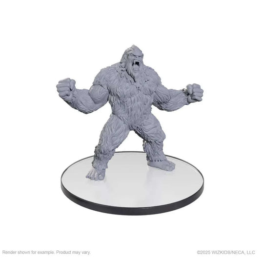 WizKids Deep Cuts Unpainted Miniatures: Bigfoot - Tabletop Gaming