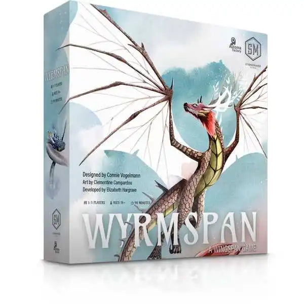 Wyrmspan Board Game Front - Tabletop Gaming